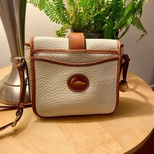 Rare Vintage Dooney & Bourke Binocular Bag, late 80s, Shoulder/Crossbody